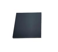 Silicone Rubber Sheet 300x300mm White Self Adhesive Sheet, Square Black Silicone Rubber Board for Art Projects 1pc(Black,300x300x0.5mm)