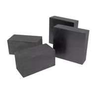 Silicone Rubber Sheet, 4pcs Black Sheets Damping Gasket Pad, 50x50mm Thickness 10mm 15mm 20mm Shock-absorbing Square Plate(50mm x 50mm x 20mm)