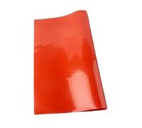 Silicone Rubber Sheet 500x500mm, Easy to Cut Silicone Rubber Sheeting, Red Black White Flexible Silicone Sheet 1~5mm(Red,1mm)
