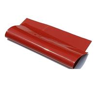 Silicone Rubber Sheet, 500x500mm Silicone Rubber Sheet Thick 0.5-10mm Square Matt Sheeting Heat Resistant 1Pcs(Red,Thickness2mm)
