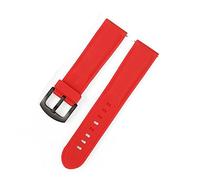 Silicone Rubber Sport Watch Band Universal Wrist Belt Bracelet 18mm 20mm 22mm 24mm Fit for Samsung Gear S2 S3 Fit for Huawei Watch Men Women Watch Strap (Color : Green02, Size : 18mm)