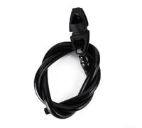 Silicone Rubber Tube Peep Sight for Compound Bow ; 30cm Elastic Accessory to Improve Accuracy and Calibrate Three-Point Line ; Lasting Wear-Resisting Design(Black)