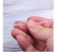 Silicone Rubber Tubing, Flexible Clear Hose, 0.3x0.8mm to 6x7mm, 10 Meter, 1 Pcs(2 * 6mm)