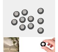 Silicone Rubber Washers Filter Mesh Replacement, Pack of 10, 1/2, Black Color (3/4)