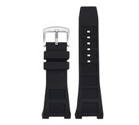 Silicone Rubber Watch Band for IWC Ingenieur Strap for Men 30 * 16mm IW323601 IW323608 Waterproof Watch Strap Bracelets Pin Buckle