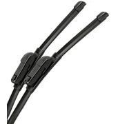Silicone & Rubber Wiper For Tesla For Model 3 2017-2026 Front Wiper Blades Set Windshield Windscreen Window Brush 26"+19" LIANGYIMEI(RHD,Rubber wiper-2pcs)
