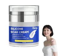 Silicone Scar Cream for Surgical scars, Advanced scars Cream, Silicone scar Gel, Scar Ointment for Stretch Marks, Keloid Scars, Cesarean Section, Burns, Acne (1 Bottle)
