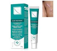 Silicone Scar Gel & Scar Removal Cream - Silicone Gel for Scars to Reduce Appearance of Surgery, Acne, Burn & Keloid Scars, Effective for Old and New Scars - Scar Cream & Burn Gel