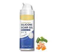 Silicone Scar Gel-Silicone Scar Cream,Advanced Silicone Gel,Keloid Bump Removal,Scar Removal Cream for Burn,Acne,Stretch Mark,Keloid Bump,C Section Scars,Lightens Old Scars,Moisturizes Skin