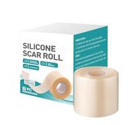 Silicone Scar Patch, Bedsore Bandages, Silicon Scar Patch Bandages, with Self-Adhesive, Promote Wound Healing, 1.57inch, for Face Men Women Kids Postoperative Incision Sleeping Recovery Blisters