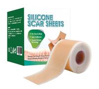 Silicone Scar Patches, Reusable Ultra-Thin Flexible Scar Sheet, Breathable Silicone Scar Remover, Self-Adhesive Scar Roll for Scars, Birthmarks, White Spots, Tatt-OOS
