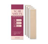Silicone Scar Patches, with Effective Scars Healing, 14.5x4cm, Scar Re Pair Strips, Burn Wound Silicone, Gentle & Comfortable, for Burn, Wound, Repair, Recovery, Daily, Overnight, Women, Men
