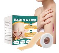 Silicone Scar Sheet, Silicone Scar Removal Sheets, Reusable Wound Patches for Injury Stretch Marks Pimple Women Youth Elderly Postpartum