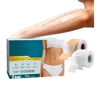 Silicone Scar Sheets | 2 Rolls Cuttable Nourishing Skin Care Patches | Silicone Scar Strips | for C-Section Burn Recovery Tummy Tuck Shoulder Arm Leg