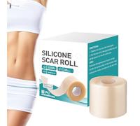 Silicone Scar Sheets - 2Pack Reusable Face Scar Removal Patch | Roll-on Wound Care Fast Healing Repair Strips Beauty Supplies for Adults Kids Women Burn Blisters Recovery Pimple Sleeping Overnight
