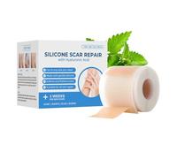 Silicone Scar Sheets - 5 * 4.2cm Thin Breathable Waterproof Scars Strips | Silicone Scar Tape | Soft Patches for Daily Skin Care | Gentle Scars Tape for Indoor Outdoor Healing Support
