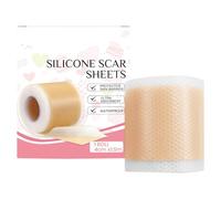 Silicone Scar Sheets, Breathable Design, 4x1.5cm, Regenerative Healing Skin Patch, Stretch Mark Removal Tape, Flexible Texture, Ideal for Burn Marks Scars