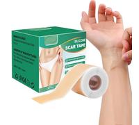 Silicone Scar Sheets - Car Tape for Surgical Scars |Silicone Scar Tape | Up to 2 Weeks Reusable Professional Scar Silicone Strips |Waterproof Scar Reducing for Burn Scars Birthmarks White Spots