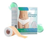 Silicone Scar Sheets Invisible, Silicone Scar Tape Reusable, Breathable Roll Scars Removal Strips, for Sensitive Skin Body Belly Burn Home Travel Beauty