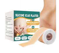 Silicone Scar Sheets - Medical-Grade Scar Tape | Reusable Sscar Tape Roll for Smooth Skin | Sscar Strips Ideal for Surgical Marks, Injury Scars & Stretch Mark