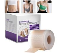 Silicone Scar Sheets, Medical Grade Silicone Strips, Postpartum and Injury Patches, Reduce Scars, Burns, Stretch Marks, Face & Body, Suitable for Men, Women, Elderly, Breast Reduction