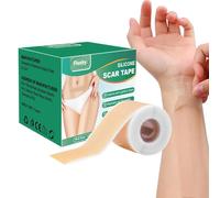 Silicone Scar Sheets - Medical Silicone Easy-Tear Gel Tape Roll | Scar Removal Sheets | Reusable Scar Fade Patch Invisible for Tummy Tuck | Body Skin Care Products for Safe Scar Removal for All Scars