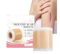 Silicone Scar Sheets | Protective Breathable Anti-Itch Pad,Scar Silicone Strips - for Burn Comfort Regeneration Protection Personal Recovery Injury Home Wellness Body