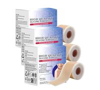 Silicone Scar Sheets, Reusable and Effective Scar Removal Sheets, Scar Tape for Surgical Scars, Tattoo Cover up Patch, C-Section Scars, And Acne Scars, Surgery, Keloid, Tummy Tuck (3)