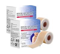 Silicone Scar Sheets, Reusable and Effective Scar Removal Sheets, Scar Tape for Surgical Scars, Tattoo Cover up Patch, C-Section Scars, And Acne Scars, Surgery, Keloid, Tummy Tuck (2)
