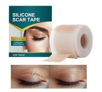 Silicone Scar Sheets, Scar Removal Patches, Sweatproof Breathable Strips, Invisible Flexible Bandage, 1.57x59.06in for Hand Foot Tummy Tuck Burn Breast Reduction Post-Procedure Care