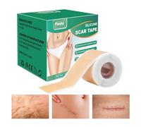 Silicone Scar Sheets - Scar Tape Roll, Scar Strips for Face & Body | Scar Removal Patch, Silicon Soft Long Strips & Sheets, Reusable, Silicone Gel Scar Removal Sheets for C-Section, Burn