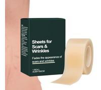 Silicone Scar Sheets, Silicone Scar Removal Strips, Scars Patch Roll, Hydrocolloid Bandage, Gentle Soft Women Skin Care Beauty Strips for Recovery Body Leg Burn Shoulder Arm Wrist C-Section