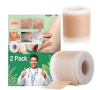 Silicone Scar Sheets, Silicone Scar Tape (4CM x 1.5M), Scar Tape Roll Medical Silicone Easy, Reusable Scar Sheets for C-Section, Tummy Tuck, Keloid, and Surgical Scars, Scar Removal Treatment 2 Rolls