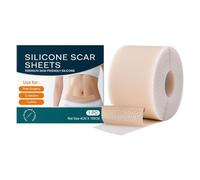 Silicone Scar Sheets, Silicone Scar Tape, Improve The Appearance of New and Old Scars, All Areas of The Body for Daily Care, 1 Roll