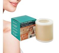 Silicone Scar Sheets & Tape (1.6” X 60”Roll-1.5M)，Scar Tape Roll Medical Silicone Easy-Tear Gel Tape Roll, Scar Removal T-r-eat-Ment Sheets for Surgical, Keloid, Ac-ne, Burn, C - Section Scars