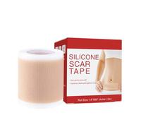 Silicone Scar Sheets & Tape - Reusable Soft Silicone Strips Patches for Keloid, Acne, Burn, C - Section Scars