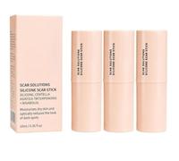 Silicone Scar Stick with Roller Ball, Acne Scar Gel for Face & Body (3pcs)