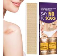 Silicone Scar Strips,Fading Old & New Scars - C-Section Mark Recovery Strips | for Post Surgical Stretch Marks Tummy Tuck Aftercare Hypertrophic Keloids Burns Cuts Lacerations