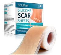 Silicone Scar Tape(1.6" × 120"Roll-3M), Medical Silicone Scar Sheets, Strips, Scars Away, Effective Professional Scar Removal Sheets for Keloids, Tummy Tuck, C-Section, Acne, Burn et