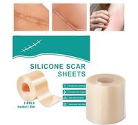 Silicone Scar Tape | Reusable Soft Bandage Strips for Scar | Gentle Silicone Patch for Healing Cuts Burns and Marks On Face Hands Legs Feet Toes Abdomen | Ideal for Women Men Teens Athletes