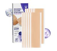 Silicone Scar Tape, Scar Removal Wipes, Waterproof Plasters