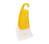 Silicone Scraper for Cooking - Flexible Kitchen Cleaning Tool, Non-Scratch Pot Scraper | Dishwasher Safe Utensil, Ergonomic Handle Grip, Multi- Remover for Cookware Countertops