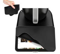 Silicone Screen Protector for Thermomix TM7, Touch Screen Cover, Splash Guard Display Shield, Scratch Resistant Protective Mat, Black