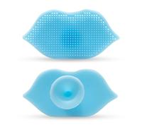 Silicone Scrubber Facial Cleansing Brush, Premium Silicone Shower Brush for Nourishing Cleansing and Exfoliating Your Skin, Versatile Body Brush for Shower and Bath,Blue