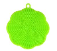 Silicone Scrubber Scrubba Dub 14cm Non Stick Scrubbing Dish Pot Pan Brush Apollo (Green)