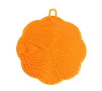 Silicone Scrubber Scrubba Dub 14cm Non Stick Scrubbing Dish Pot Pan Brush Apollo (Orange)