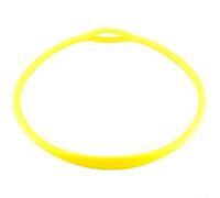 Silicone Scuba Regulator Holder Necklace, 76cm Elastic Second Stage Collar for Diving, Secure Gear Storage at Chin Level, Comfortable Soft Accessory for Divers and Snorkeling Enthu(Yellow)