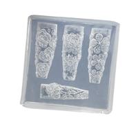 Silicone Sculpting Template with Embossed for Accessories Creation Nails Art Embossed Template