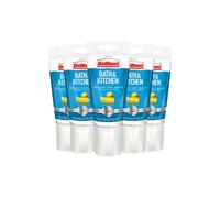 'Silicone Sealant' Anti-Mould & Waterproof for Kitchen/Bath, 147g 5pk Unibond White One Size