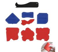 Silicone Sealant Finishing Tools Set - 8-Piece Caulking Tool Kit with Caulk Remover and Smoother Profiler Applicators, Perfect for Bathroom, Kitchen, Window Sealing